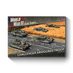 Challenger Armoured Troop (WWIII x5 Tanks Plastic)