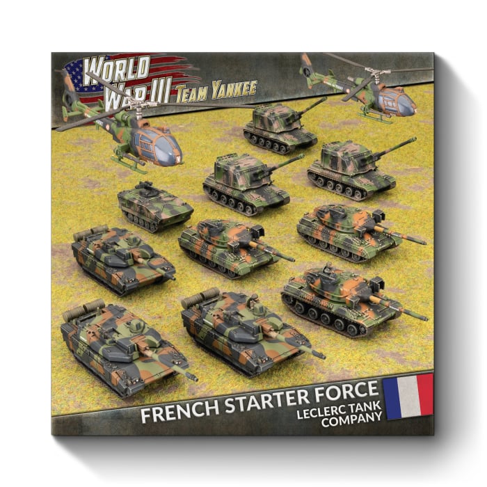 Team Yankee: French Starter Force: Leclerc Tank Company (Limited Edition)