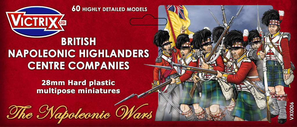 British Napoleonic Highlanders Centre Companies - The Tabletop Strategist