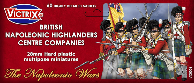 British Napoleonic Highlanders Centre Companies - The Tabletop Strategist