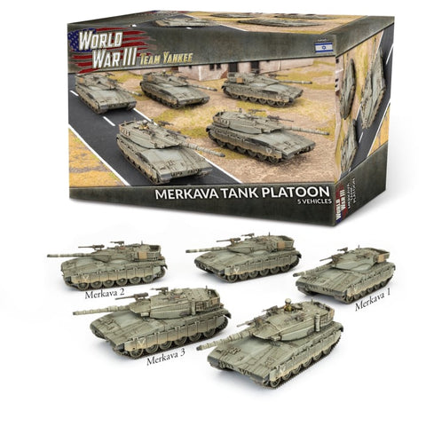 Team Yankee: Merkava Tank Platoon (TIBX10)