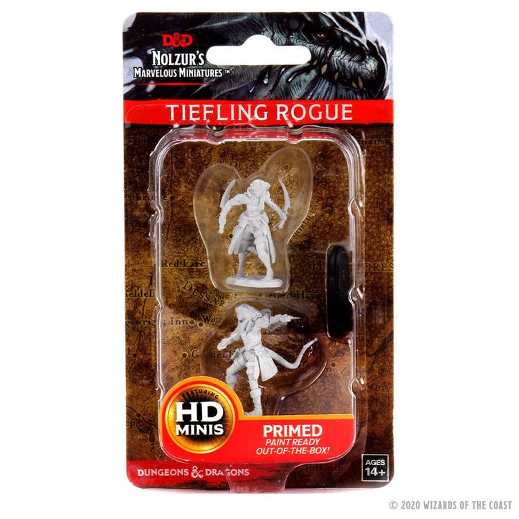 D&D Nolzur's Marvelous Miniatures - Tiefling Rogue (F)