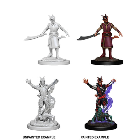 D&D Nolzur's Marvelous Miniatures - Tiefling Warlock (M)