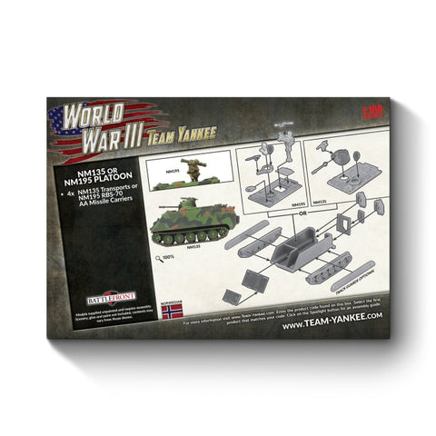 Team Yankee: NM135 or NM195 Platoon