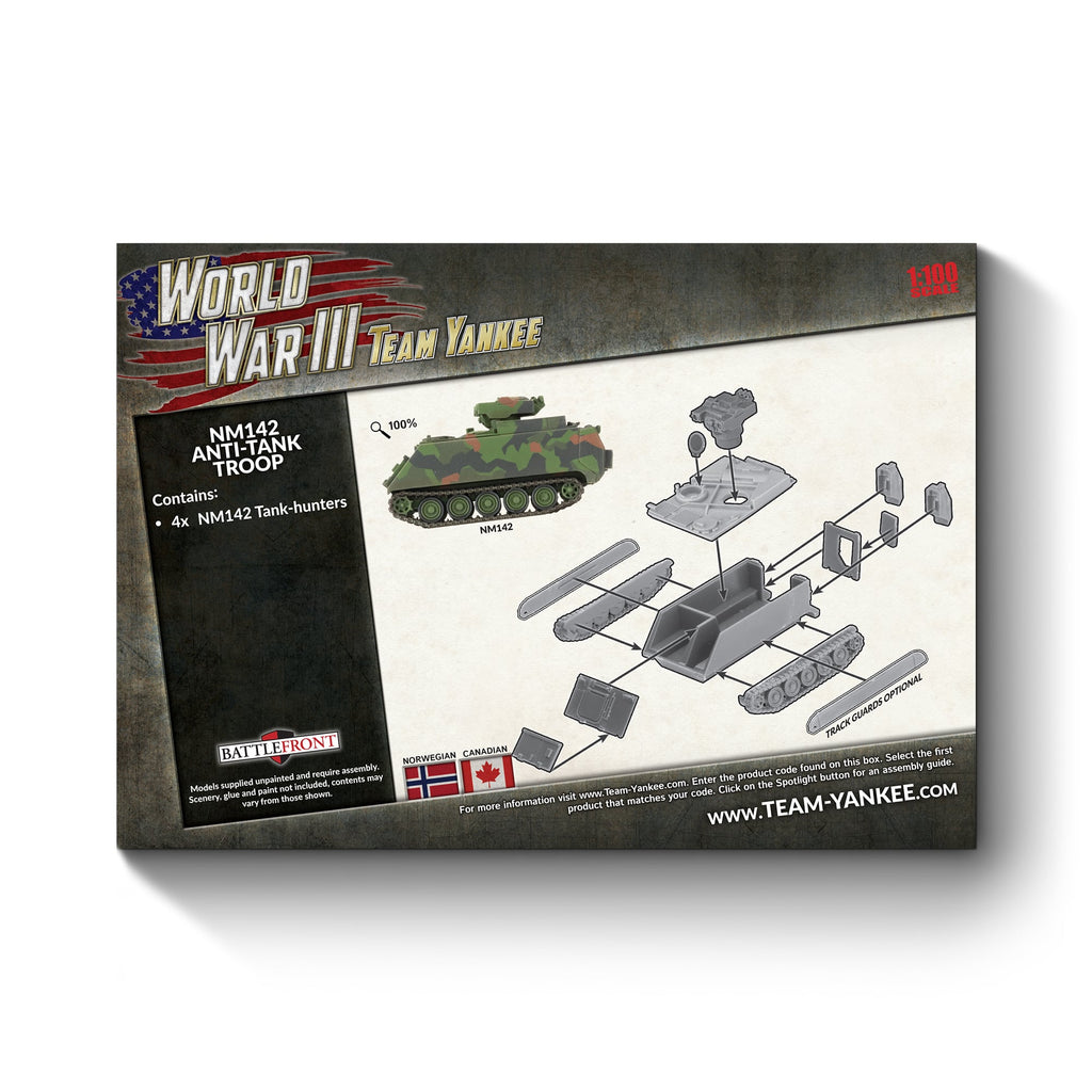 Team Yankee: NM142 Anti-tank Troop