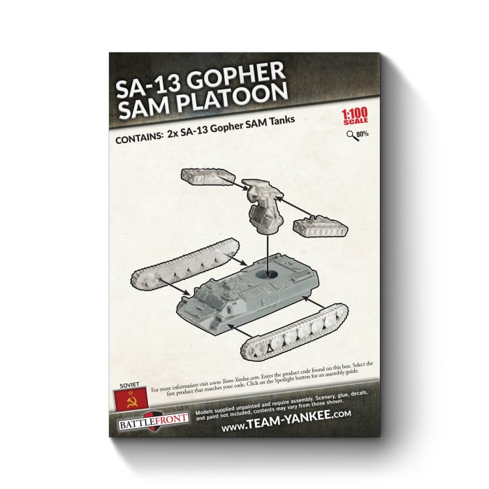 Team Yankee SA-13 Gopher SAM Platoon