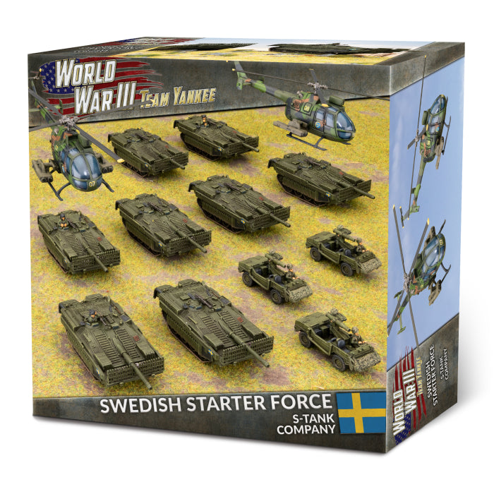 World War III: Team Yankee Swedish Starter Force: Strv 103 S-tank Company