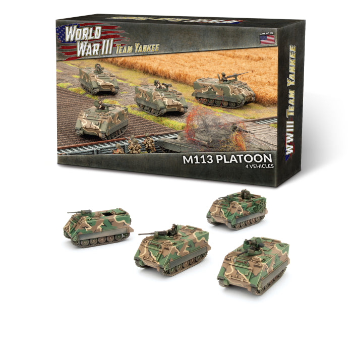 M113 Platoon (WWIII x4 Tanks Plastic)