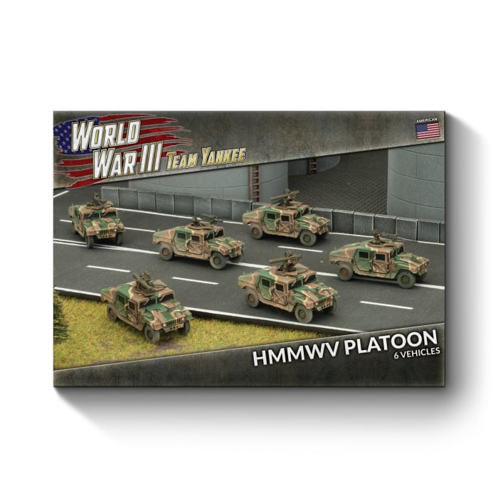 HMMWV Platoon (WWIII x6 Tanks Plastic)