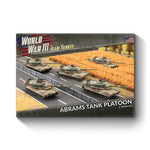 Abrams Tank Platoon (WWIII x5 Tanks Plastic)