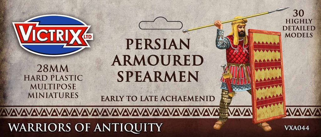 Persian Armoured Spearmen - Early to Late Achaemenid