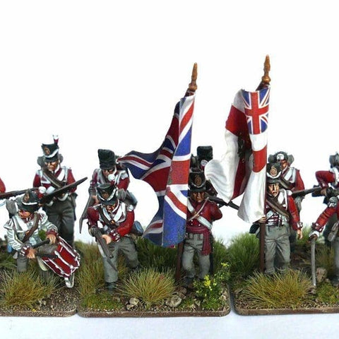 Waterloo British Infantry Centre Companies