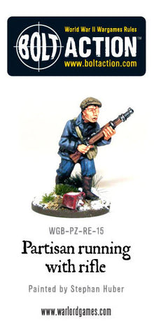 Bolt Action: Partisan Running with Rifle
