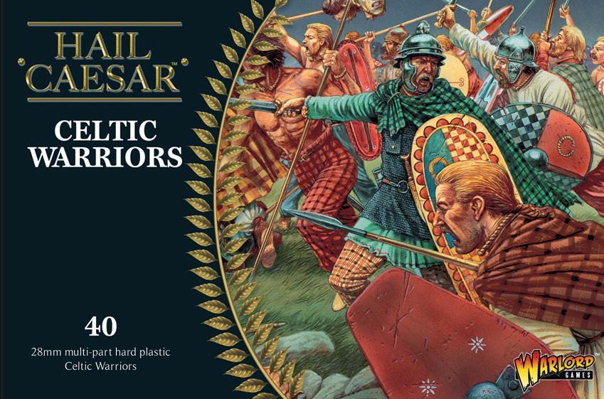 Hail Caesar: Ancient Celts: Celtic Warriors plastic boxed set