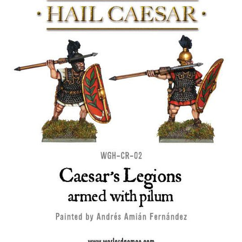 Hail Caesar: Caesarian Romans with pilum