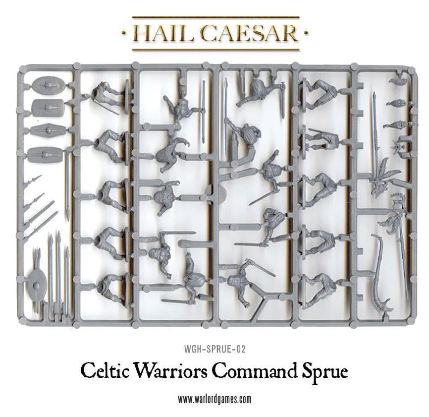 Hail Caesar: Ancient Celts: Celtic Warriors plastic boxed set