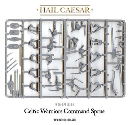 Hail Caesar: Ancient Celts: Celtic Warriors plastic boxed set
