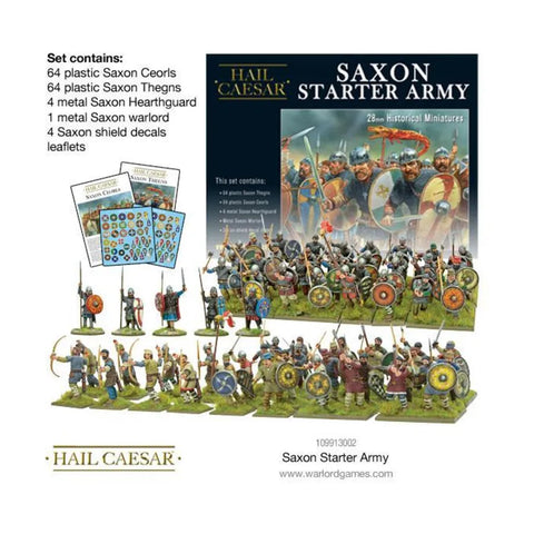 Saxon Starter Army - The Tabletop Strategist