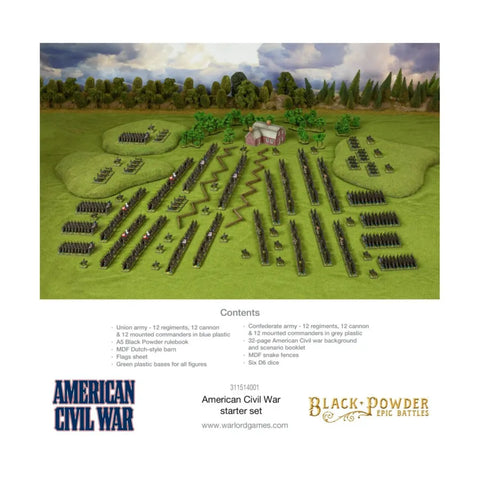 Black Power Epic: ACW Starter Set - The Tabletop Strategist