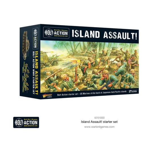 Bolt Action - Island Assault Starter Set w/2 Promo Figures