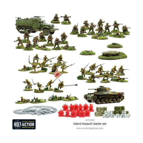 Bolt Action - Island Assault Starter Set - The Tabletop Strategist