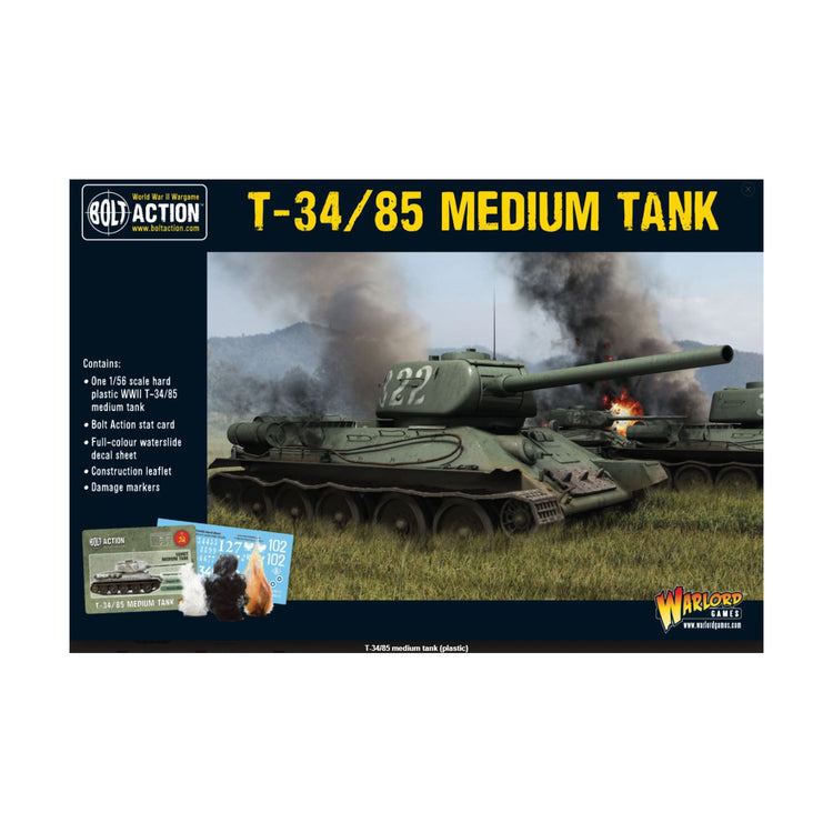 Bolt Action - T-34/85 Medium Tank (Plastic)