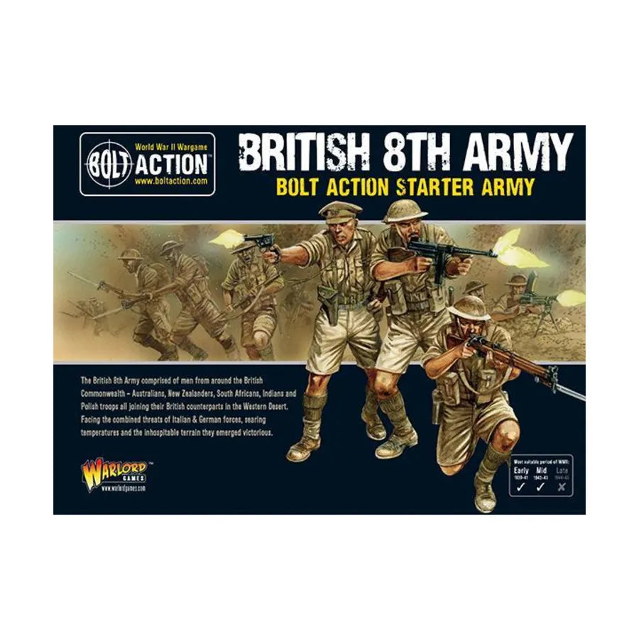 British 8th Army Starter Army - The Tabletop Strategist