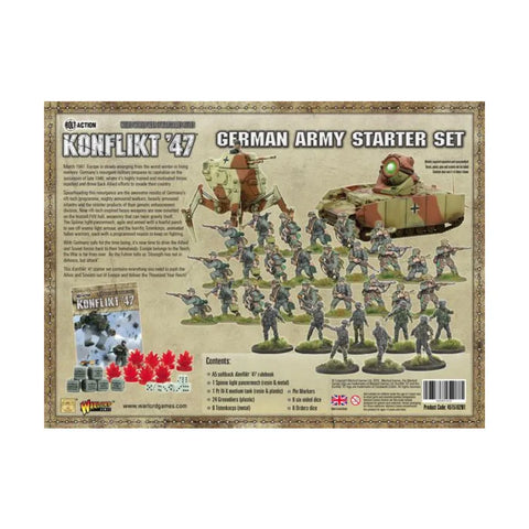 Konflikt '47: German Army Starter Set