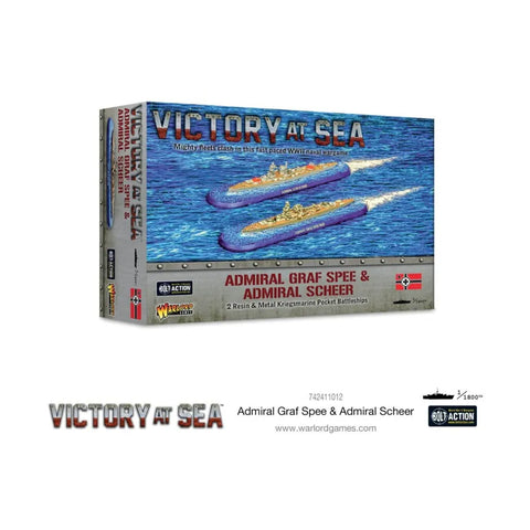 Victory at Sea - Admiral Graf Spee & Admiral Scheer Cruisers - The Tabletop Strategist