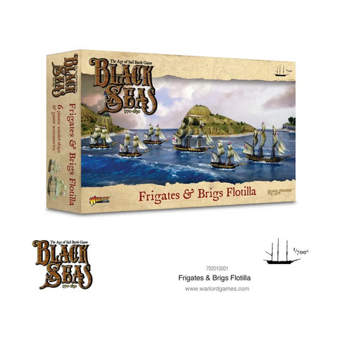 Black Seas - Frigates & Brigs Flotilla (1770-1830) - The Tabletop Strategist