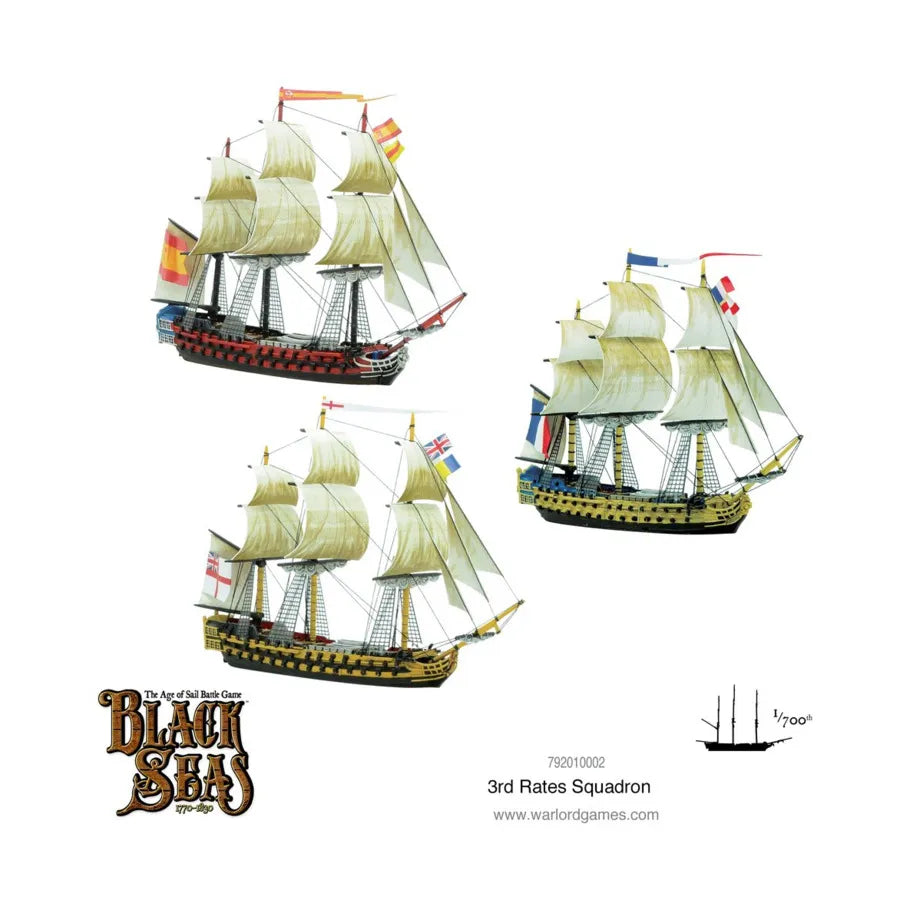 Black Seas - 3rd Rates Squadron (1770-1830) - The Tabletop Strategist
