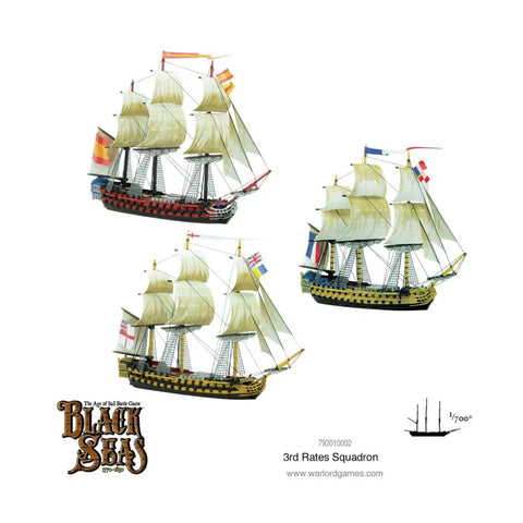Black Seas - 3rd Rates Squadron (1770-1830) - The Tabletop Strategist