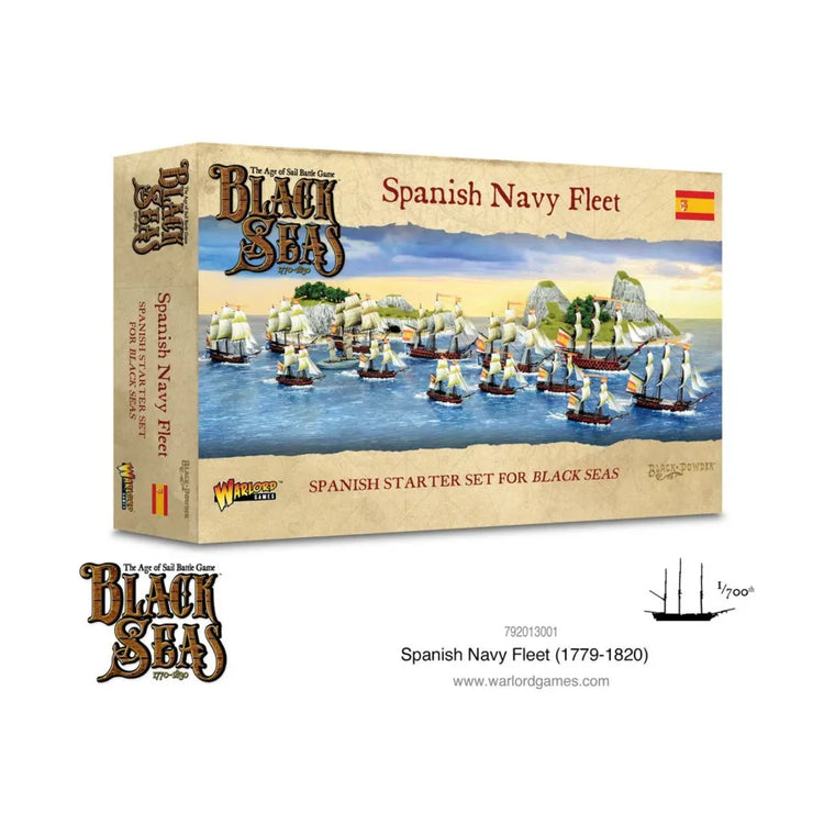 Black Seas - Spanish Navy Fleet - The Tabletop Strategist