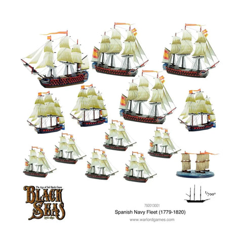 Black Seas - Spanish Navy Fleet - The Tabletop Strategist