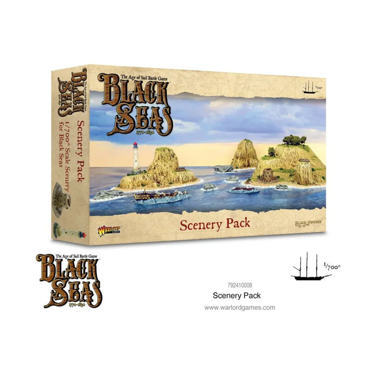 Black Seas - Scenery Pack - The Tabletop Strategist