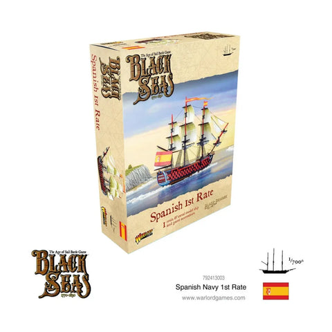 Black Seas - Spanish Navy 1st Rate - The Tabletop Strategist