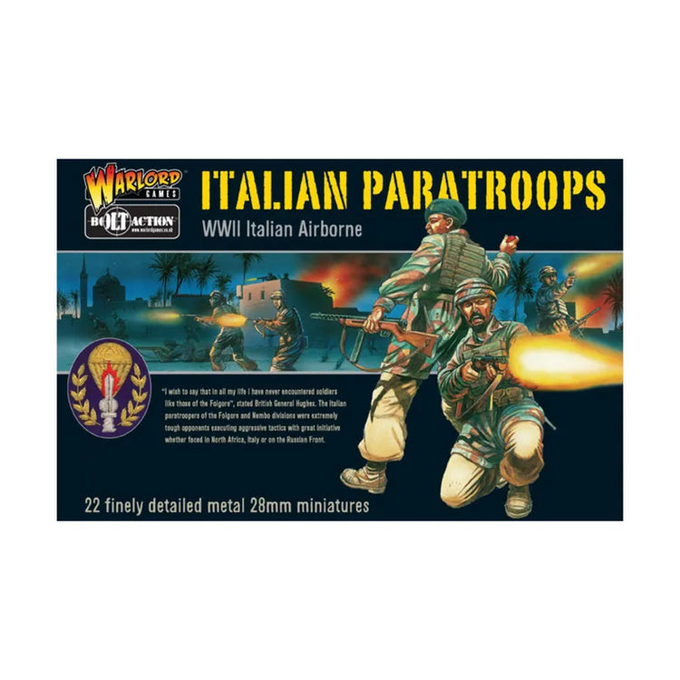 Bolt Action: Italian Paratroops - The Tabletop Strategist